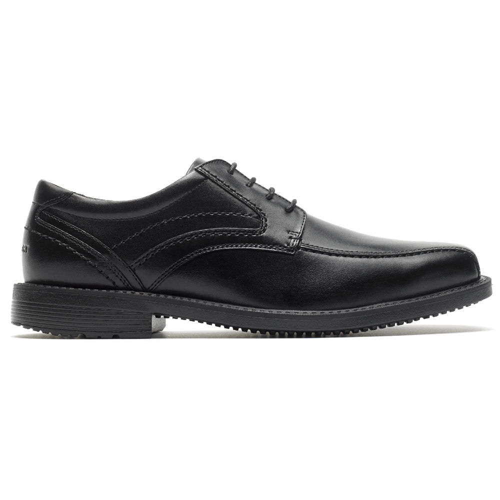 Rockport Mens Style Leader 2 Bike Toe - Oxfords Black - ITD614859